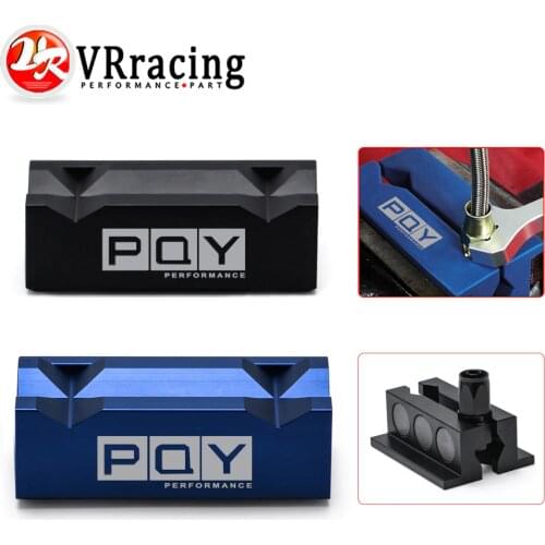 VR - Aluminum Vise Jaw Protective Inserts for AN Fittings - With Magnetic Back VR-SLV0304-01