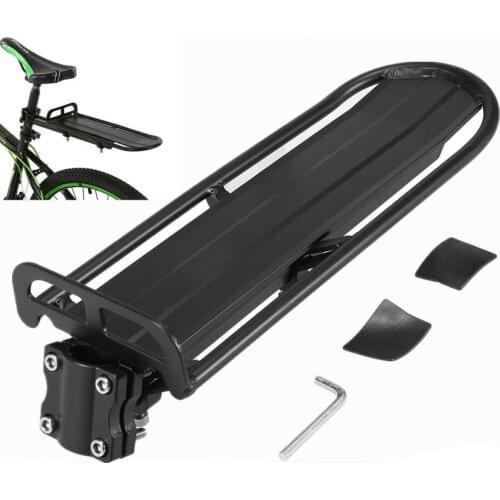 Retractable Aluminum Alloy Bike Mount Bicycle Rear Seat Post Rack Bicycle Pannier Luggage Cargo Carrier