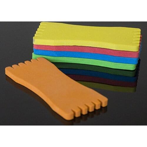 10pcs/Lot EVA Foam Fish Winding Storage Boards Line Fishing Lure Trace Wire Holders Carps Crucian Plate Hook Tackle Storage