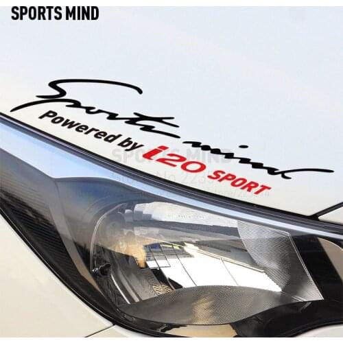 10 Pieces Sports Mind Car Covers Reflective Material Car Sticker Decal Car Styling For hyundai i20 exterior accessories