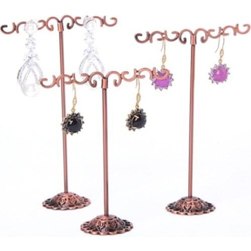 2017 New Fashion3pcs/lot Set Of 3 Display Stand Holder Jewelry Display Earrings Necklaces Bracelets Showcase Stand Free Shipping