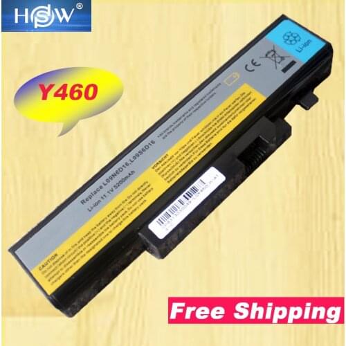 HSW Laptop battery for LENOVO L09N6D16 L09S6D16 L10L6Y01 L10L6Y01 L10N6Y01 L10S6Y01 IdeaPad Y460 Y560 B560 V560