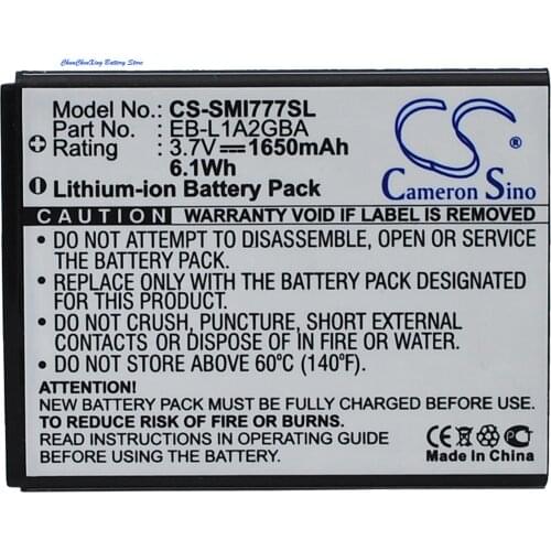 Cameron Sino 1650mAh Battery for AT&T Galaxy S II, SGH-I777