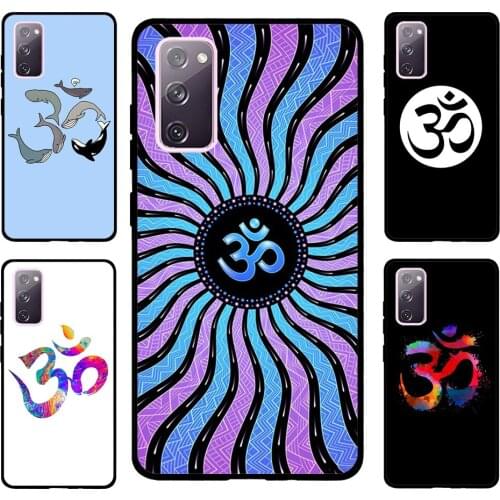 OM Yoga GOA Zen Symbol For Samsung S20 FE S8 S9 S10 S10e S21 Case For Galaxy Note 20 Ultra Note 10 Plus Coque