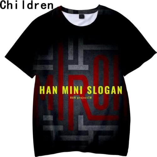 Straykids 3D Printed Kpop Children T-shirts Fashion Summer Short Sleeve Tshirts 2019 Hot Sale Casual Streetwear Kids T shirts