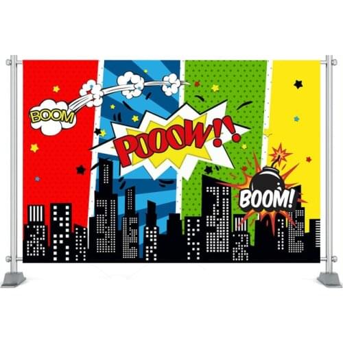 Photography Backdrops City Buildings Kids Children Photographic Background for Photo Studio