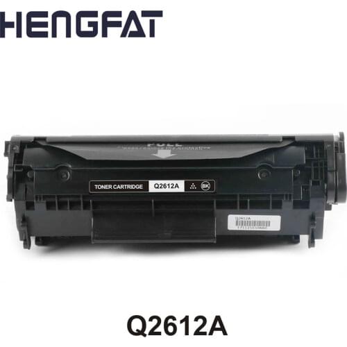 Refillable Q2612A 12a Toner Cartridge for HP LJ1010 1012 1015 1018 1020 1022 3010 3015 3020 3030 3050 M1005 Printer