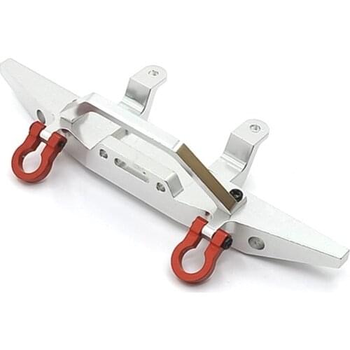 Metal Front Bumper for MN D90 D91 D96 D99S MN90 MN99 MN99S 1/12 RC Car Upgrade Parts Accessories