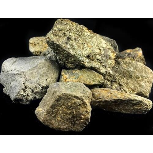 Natural Square Shape Pyrite Stone Pendant Irregular Square Pendant Chalcopyrite Fools Gold Stone Flash Ore Decoration Crafts