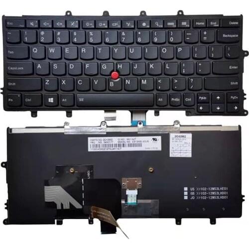 US New Keyboard for Lenovo Thinkpad X230S X240 X240S X250 X260 backlight