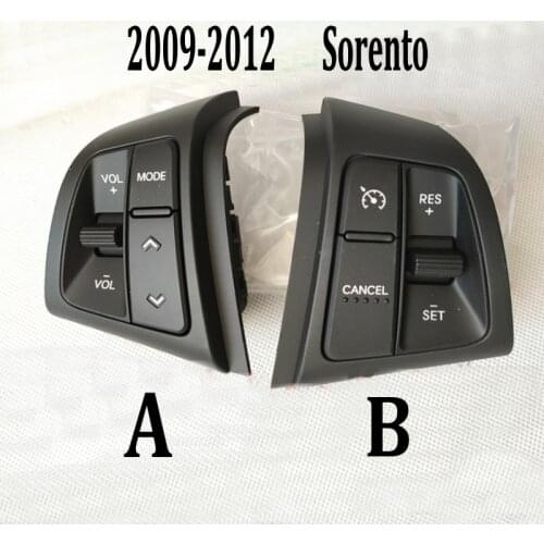 For kIa 2009-2012 Sorento Steering wheel button volume up / down switch cruise control switch audio switch