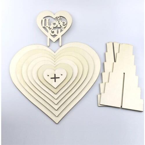 Personalised Ferrero Rocher I Love You Heart Pyramid Wedding Chocolate Dessert Display Stand