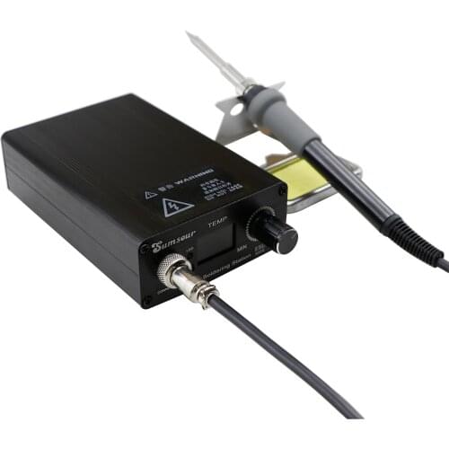 Mini Portable T12LED Digital Display DIY Adjustable Temperature Electric Soldering Iron Soldering Station Kit
