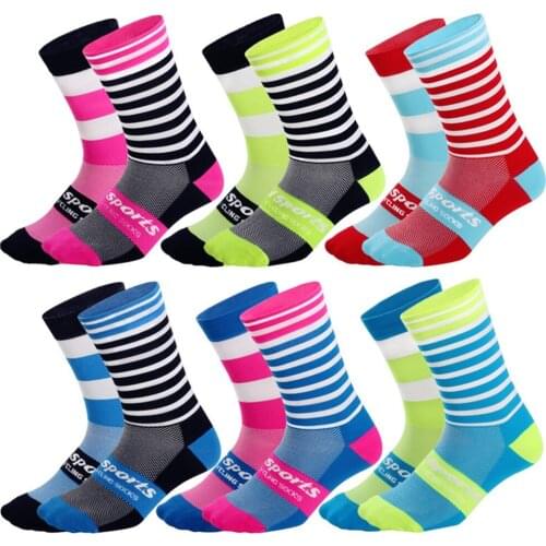 Professional Sports Socks Women Men Breathable Road Bicycle Socks Outdoor Sports Racing Cycling Socks Footwear