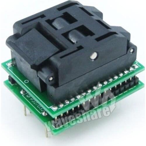 QFP32 TO DIP32 Yamaichi IC Programmer Adapter Test Burn-in Socket 0.8mm Pitch for QFP32/TQFP32/FQFP32/PQFP32 Package