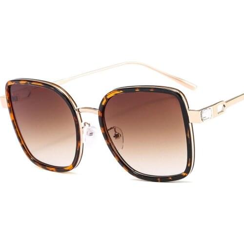 Veshion Daimond Luxury Retro Sunglasses Men Women Fashion Shades UV400 Vintage Glasses