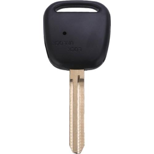 1 Button Lock and Unlock Remote Key Fob Shell Rubber Pad Switch Blade Key For Toyota Carina Estima Harrier Previa Corolla Celica