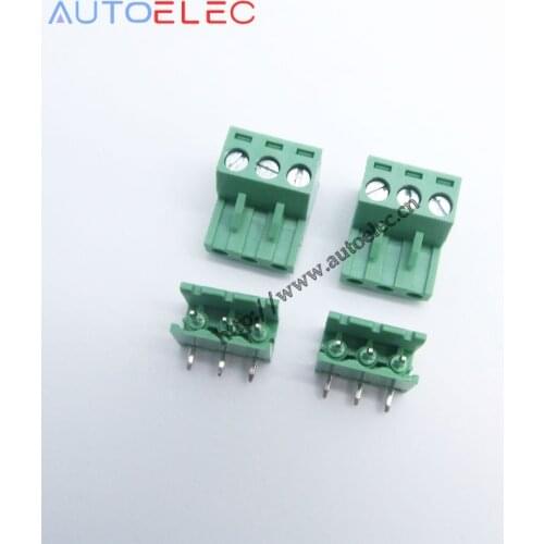 10sets 5.08mm 3Pin PCB Electrical Screw Terminal Block Connector pcb blocks electrical connector terminal electrical terminals
