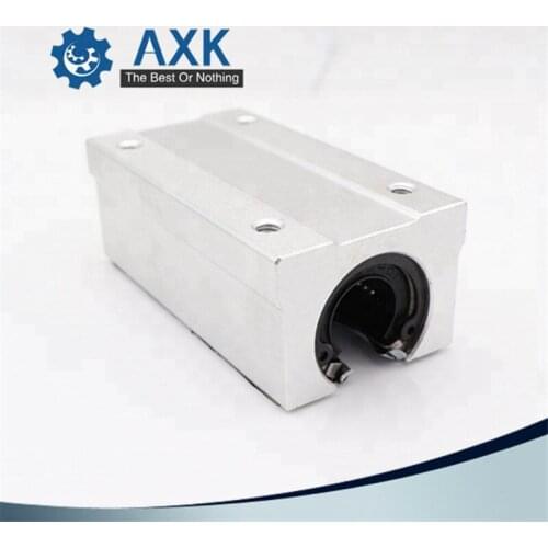 2pcs/lot Free shipping SBR16LUU 16mm Linear Ball Bearing Block CNC Router