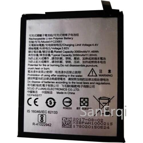 3050mAh IFC23051 Battery For Infocus S1 HE311 HE314 Mobile Phone Li-polymer Bateria Battery