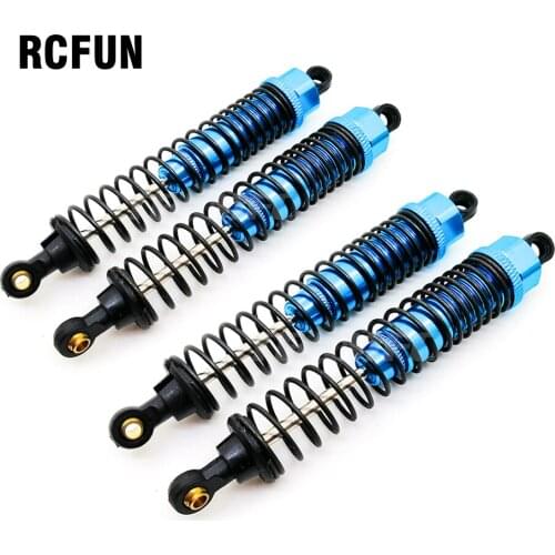4pcs Adjustable HSP 108004 08041 Aluminum Oil Shock Absorber Oil filled Upgrade Parts For 1:10 Off Road Monster Truck RC CarS324