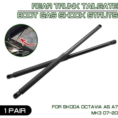 Car Rear Trunk Tailgate Boot Gas Spring Shock Lift Strut Struts Support Bar For Skoda Octavia A5 A7 MK3 2007 2008 2009 2010-2020