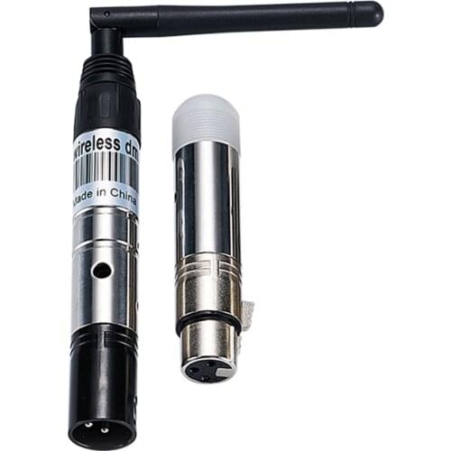 Wireless System DFI DMX Receiver DMX512 Transmitter 2.4G RF LED Stage Par Light 500m Distance XLR-3 DMX Stage Controller Use
