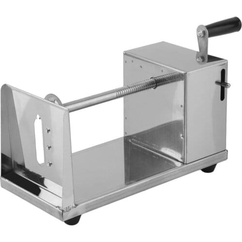 Household Manual Stainless Steel Rotate Potato Slicer Machine French Fry Vegetable Cutter Potato Tower Maker