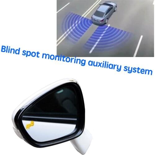 Car BSD BSM BSA Blind Area Spot Warning Drive Mirror Rear Radar Detection System For DS 5 2011~2018