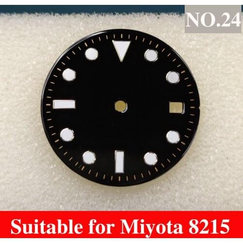 29mm Dial Sterile Super Blue Luminous For Miyota 8215 ETA 2836 2824 Pearl DG 2813 Movement