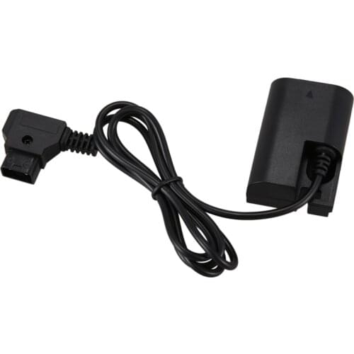 D-Tap To Lp-E6 Fully Decoded Dummy Battery Adapter with Reverse Polarity Protection for Canon 5D Ii/Iii/Iv 5Dsr 6D 6Dii 60D 70D