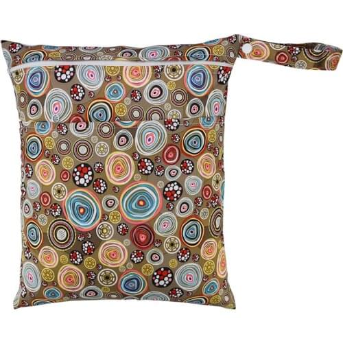 Baby Travel Bassinet Diaper Bag Baby Stroller Diaper Bag Waterproof Zippered Wet Diaper Bag Travelling Nappy Bags RW15