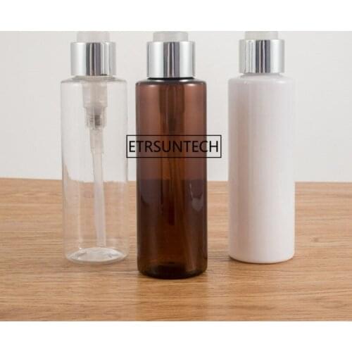 120ml Lotion Bottles with treatment pump for shampoo, personal care,lotion refillable bottles home reuse bottles F2103