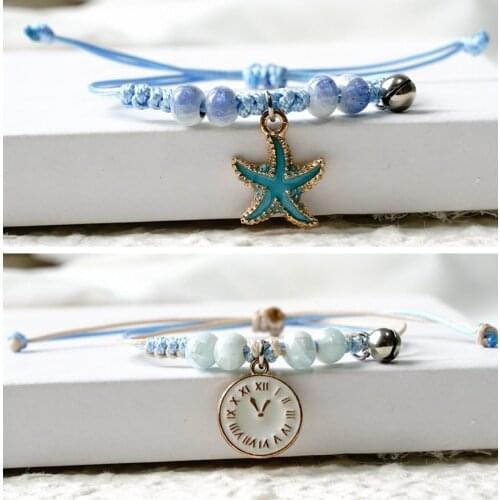 Ceramic Fashion Alloy Pendant Bracelets for womens girls gift Jewelry wholesale #YXSL07