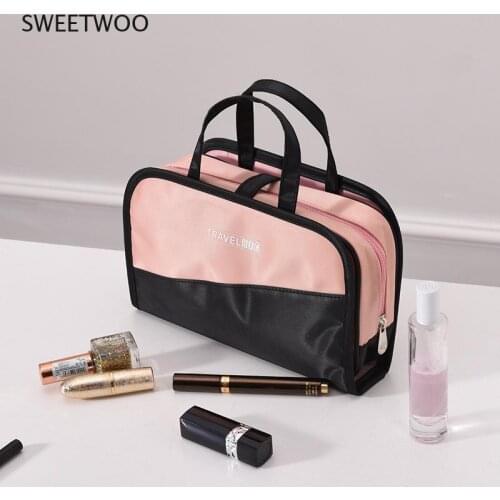 Cosmetic bag small portable fashion large-capacity multifunctional toiletry bag travel cosmetic storage box