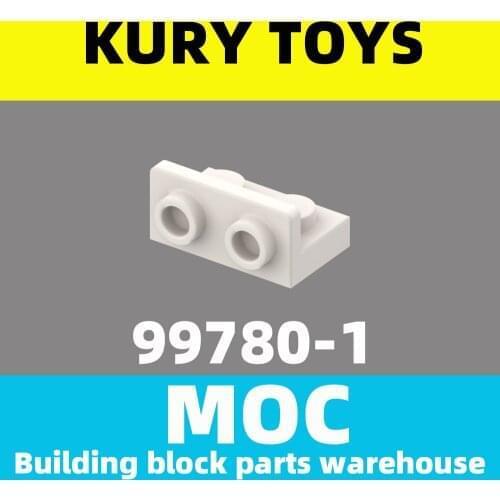 Kury Toys DIY MOC For 99780 Building block parts For Bracket 1 x 2 - 1 x 2 Inverted For Modified Plate