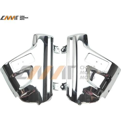 Left & Right Chrome Front Fender Covers case for Honda GL1800 GOLDWING 2001-2005 New