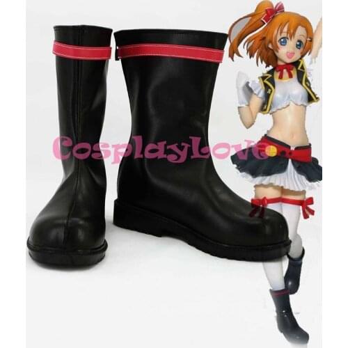 Newest Custom Made Japanese Anime Lovelive! EGA No brand girls Kousaka Honoka Cosplay Shoes Boots For Halloween Christmas