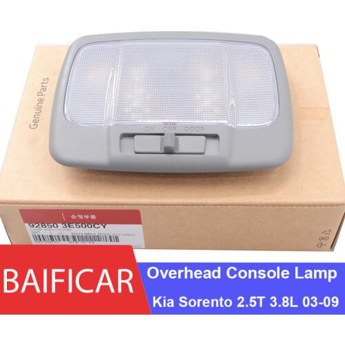 Baificar Brand New Genuine Center Reading Light Interior Overhead Console Lamp 92850-3E500FC For Kia Sorento 2.5T 3.8L 2003-2009
