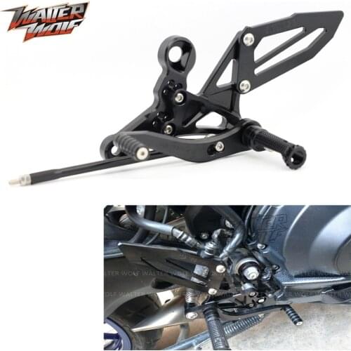 Rider Front Footrest Foot Pegs For YAMAHA MT FZ FJ 09 XSR 900 TRACER GT900 MT09 XSR900 2016-2020 Motorcycle Articulated Rear