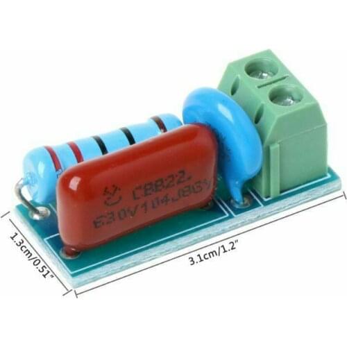 RC Absorption/Snubber Circuit Module Relay Contact Protection Resistance Surge L