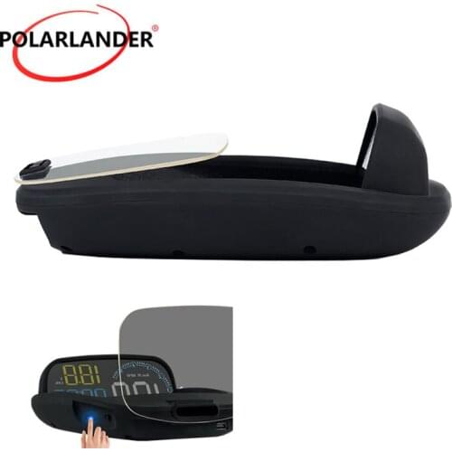 Head Up Display RPM icon Light sensor OBD2 smart display Driving Speed car electronics speed projector C600