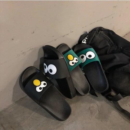 Slippers Eyes Home Slippers, Simple Style, Summer