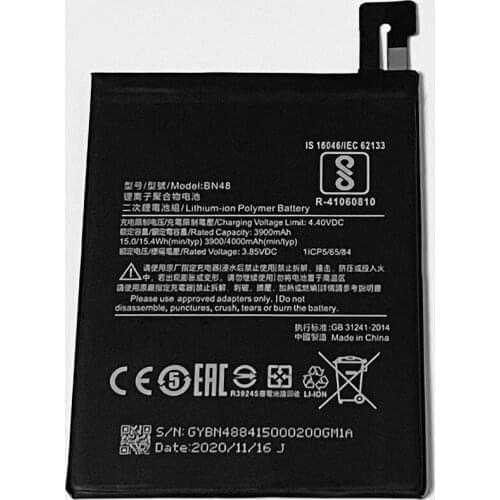 THORDONAL Xiaomi Redmi Note 6 Pro Batteries
