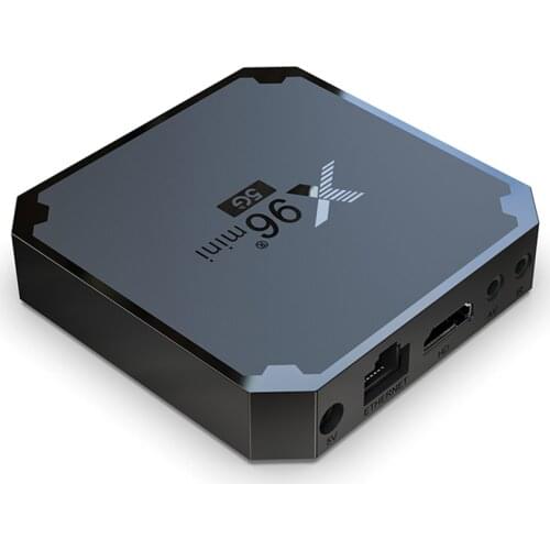 X96 Mini TV Box Android 9.0 S905W Quad Core 1/2GB RAM 8/16GB ROM Dual Band WiFi Smart TV Set Top Box STB 4K Media Player New