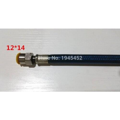 Resistant pressure 2500bar high pressure diesel pipe fuel delivery tube for Bossch Densso Delphii common rail test bench,M12*14