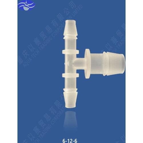 6-12-6 Reducing Tee plastic pipe connector,hose connector,pipe fittings