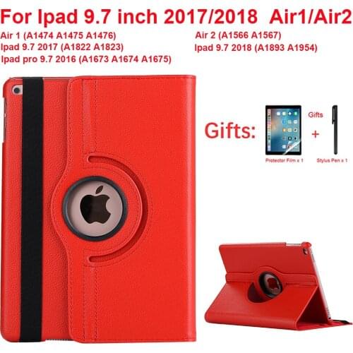 360 Rotation Coque For iPad 2017 2018 9.7 5th 6th Air 1 Air 2 Case Magnetic Smart Auto Sleep Stand Cover for iPad 2018 360 Case