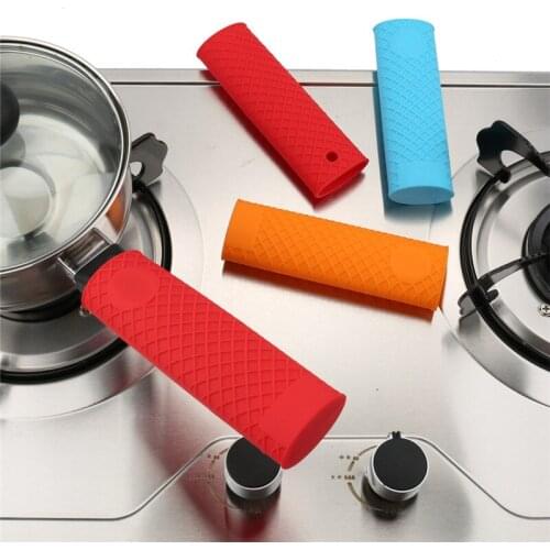 Saucepan Holder Sleeve Slip Cover Grip Cookware Parts Cookware Parts Unique Kitchen Tools Silicone Pot Pan Handle