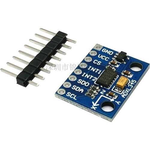 GY-291 ADXL345 digital three-axis acceleration of gravity tilt module IIC SPI transmission